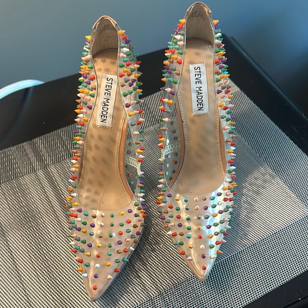 Steve Madden Multicolor Studded Women's Shoes